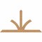 Ekena Millwork Richland Timber Gable Bracket, Western Red Cedar, 96"W x 52"H x 5 1/2"D x 5 1/2"F, 13/12 Pitch GBW096X52X0606RIC00SWR - alternate 1